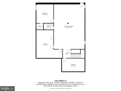 Floorplan - 2885 Broad Wing Dr, Odenton, MD 21113 photo 2 of 4