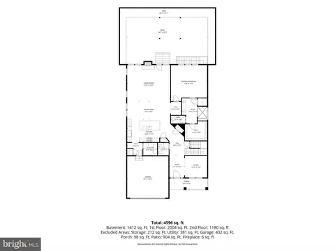Floorplan - 2885 Broad Wing Dr, Odenton, MD 21113 photo 1 of 4