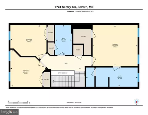 Floorplan - 7724 Sentry Ter, Severn, MD 21144 photo 4 of 4