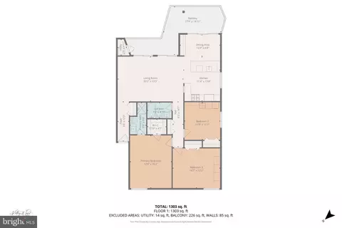 Floorplan - 755 Fairview Ave #755 D, Annapolis, MD 21403 photo 1 of 1