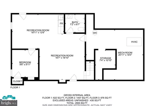 Floorplan - 1239 Lorene Dr, Pasadena, MD 21122 photo 4 of 4