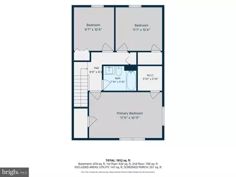 Floorplan - 3464 Brookhaven Rd, Pasadena, MD 21122 photo 3 of 4