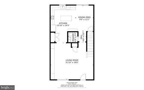 Floorplan - 556 Sunset Knoll Rd, Pasadena, MD 21122 photo 2 of 3