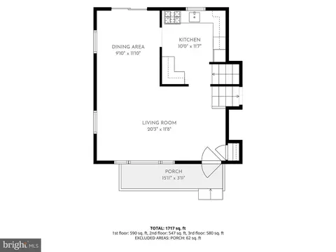 Floorplan - 208 Devon Ct, Linthicum Heights, MD 21090 photo 2 of 4