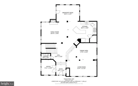 Floorplan - 206 Bowen Ct, Annapolis, MD 21401 photo 3 of 4