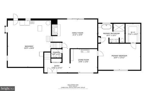 Floorplan - 384 Eagle Hill Rd, Pasadena, MD 21122 photo 2 of 3