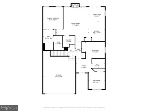 Floorplan - 3129 Meander Bnd, Odenton, MD 21113 photo 1 of 3