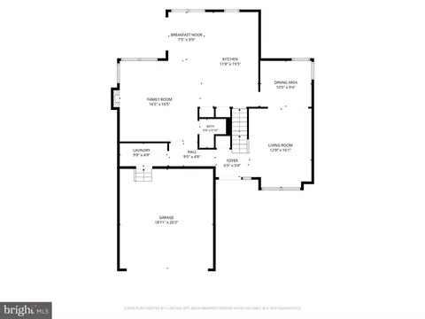 Floorplan - 1409 Spring Plow Ct, Severn, MD 21144 photo 2 of 4