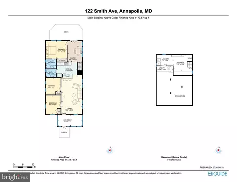 Floorplan - 122 Smith Ave, Annapolis, MD 21401 photo 2 of 2