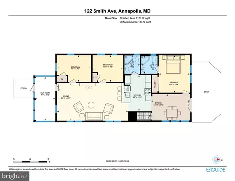 Floorplan - 122 Smith Ave, Annapolis, MD 21401 photo 1 of 2
