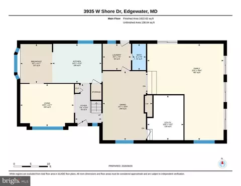 Floorplan - 3935 W Shore Dr, Edgewater, MD 21037 photo 1 of 3