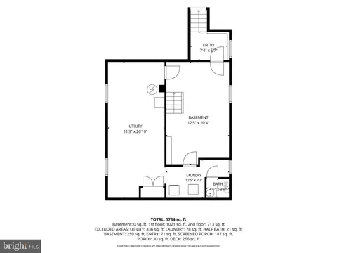 Floorplan - 309 Doris Ave, Baltimore, MD 21225 photo 4 of 4