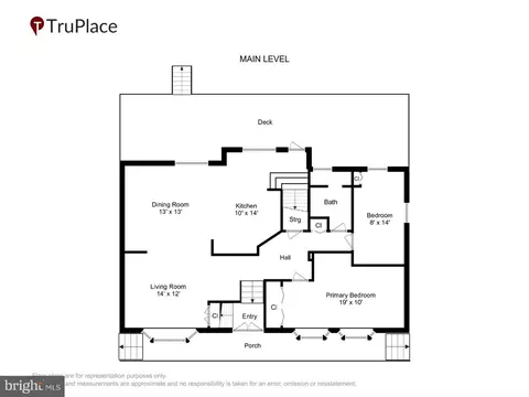 Floorplan - 1025 Hanson St, Annapolis, MD 21403 photo 2 of 4