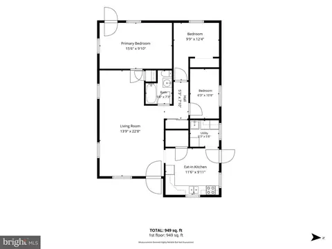 Floorplan - 8176 Lea Rd, Pasadena, MD 21122 photo 1 of 1