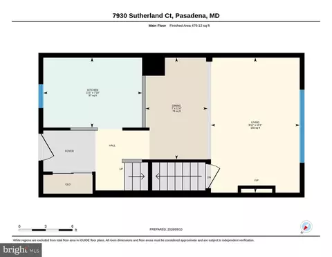 Floorplan - 7930 Sutherland Ct, Pasadena, MD 21122 photo 2 of 3