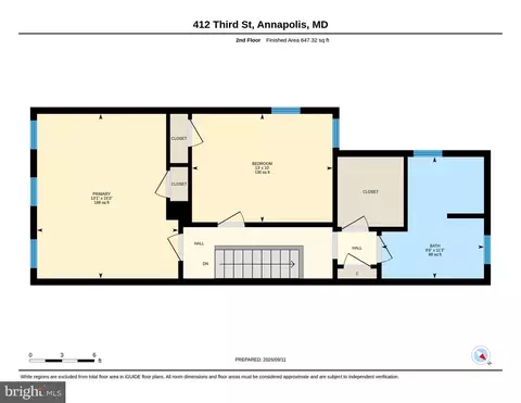 Floorplan - 412 Third St, Annapolis, MD 21403 photo 3 of 3