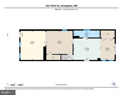 Floorplan - 412 Third St, Annapolis, MD 21403 photo 2 of 3