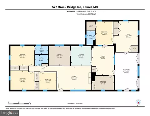 Floorplan - 577 Brock Bridge Rd, Laurel, MD 20724 photo 2 of 2