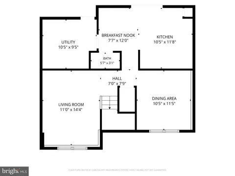 Floorplan - 3517 Old Crown Dr, Pasadena, MD 21122 photo 1 of 3