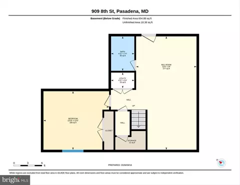 Floorplan - 909 8th St, Pasadena, MD 21122 photo 5 of 8