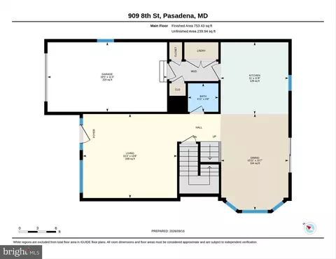 Floorplan - 909 8th St, Pasadena, MD 21122 photo 3 of 8