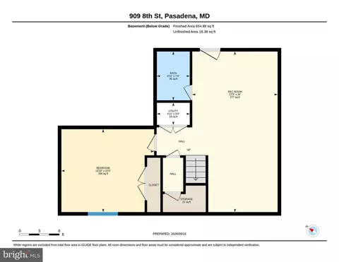 Floorplan - 909 8th St, Pasadena, MD 21122 photo 7 of 8