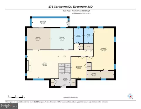 Floorplan - 176 Cardamon Dr, Edgewater, MD 21037 photo 1 of 2