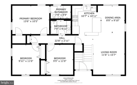 Floorplan - 145 Delos Ct, Pasadena, MD 21122 photo 3 of 3