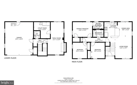 Floorplan - 145 Delos Ct, Pasadena, MD 21122 photo 1 of 3