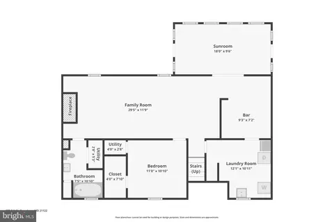 Floorplan - 179 9th St, Pasadena, MD 21122 photo 1 of 3