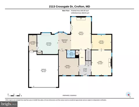 Floorplan - 2113 Crossgate Dr, Crofton, MD 21114 photo 2 of 4
