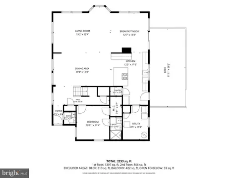 Floorplan - 456 Deale Rd, Deale, MD 20751 photo 1 of 3