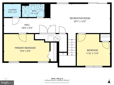 Floorplan - 444 Ruth Rd, Arnold, MD 21012 photo 2 of 3