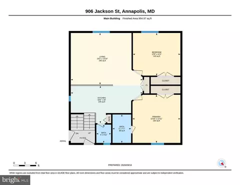 Floorplan - 906 Jackson St, Annapolis, MD 21403 photo 2 of 4
