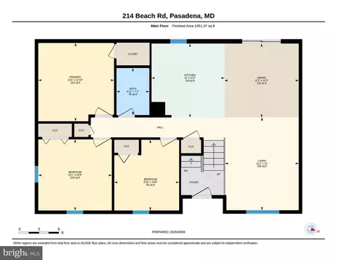 Floorplan - 214 Beach Rd, Pasadena, MD 21122 photo 2 of 4