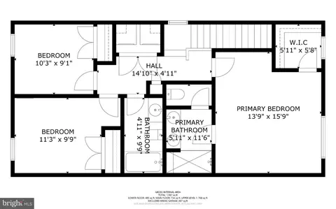 Floorplan - 1008 Linden Dr, Hanover, MD 21076 photo 2 of 4