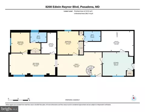Floorplan - 8208 Edwin Raynor, Pasadena, MD 21122 photo 5 of 5