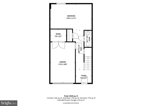 Floorplan - 3541 Tribeca Trl, Laurel, MD 20724 photo 3 of 4