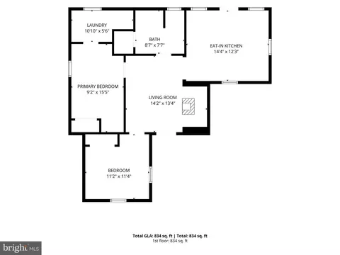 Floorplan - 4924 Kellam Rd, Shady Side, MD 20764 photo 1 of 1