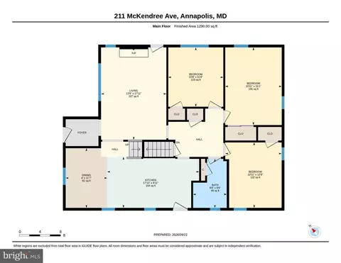 Floorplan - 211 Mckendree Ave, Annapolis, MD 21401 photo 5 of 6