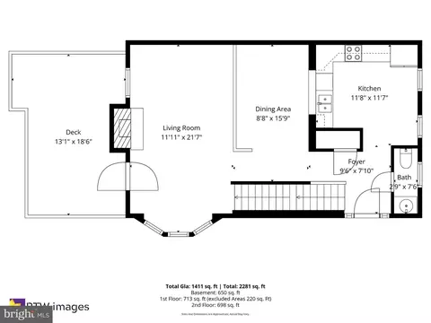 Floorplan - 1210 Seminole Dr, Arnold, MD 21012 photo 1 of 4