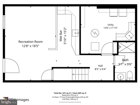 Floorplan - 1210 Seminole Dr, Arnold, MD 21012 photo 2 of 4