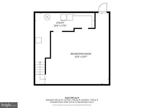 Floorplan - 1247 Pekin Rd, Pasadena, MD 21122 photo 3 of 3