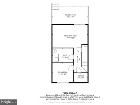 Floorplan - 7819 Leonardo Ct, Pasadena, MD 21122 photo 3 of 3