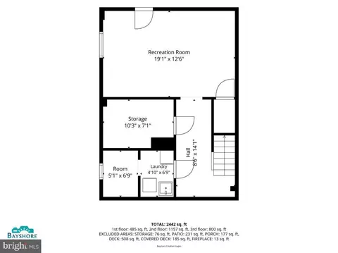 Floorplan - 1032 Wiers Rd, Edgewater, MD 21037 photo 3 of 4