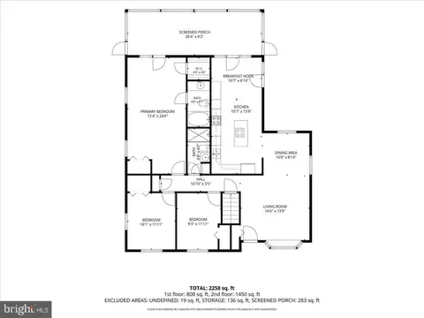 Floorplan - 416 Walnut Dr, Annapolis, MD 21403 photo 2 of 2