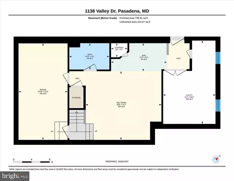 Floorplan - 1138 Valley Dr, Pasadena, MD 21122 photo 3 of 3