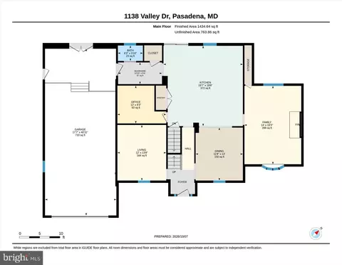 Floorplan - 1138 Valley Dr, Pasadena, MD 21122 photo 1 of 3