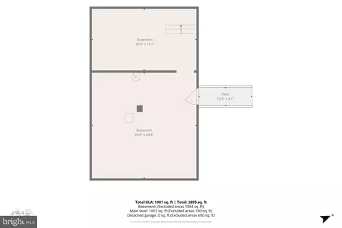 Floorplan - 7187 Ohio Ave, Hanover, MD 21076 photo 2 of 4