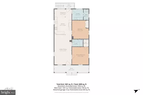 Floorplan - 7187 Ohio Ave, Hanover, MD 21076 photo 1 of 4